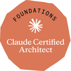 Claude Certified Architect &ndash; Foundations badge